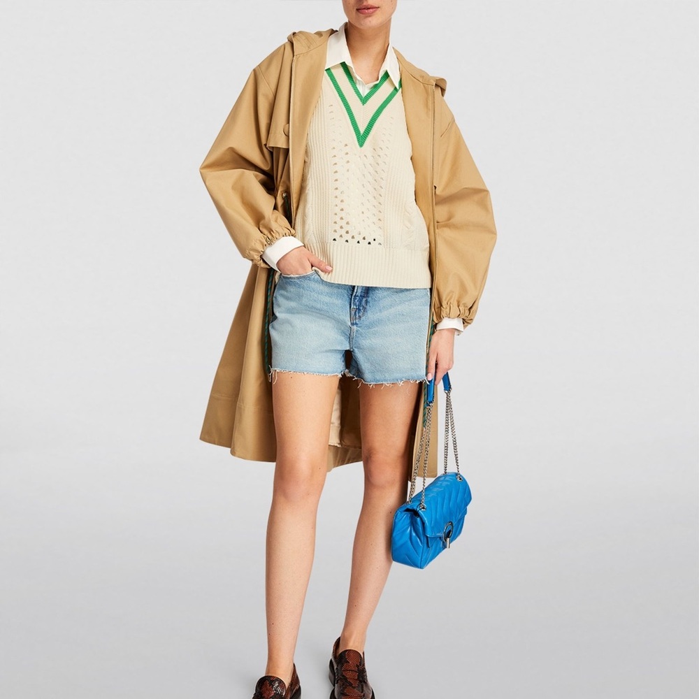 Sandro Wool Cashmere Sweater Vest